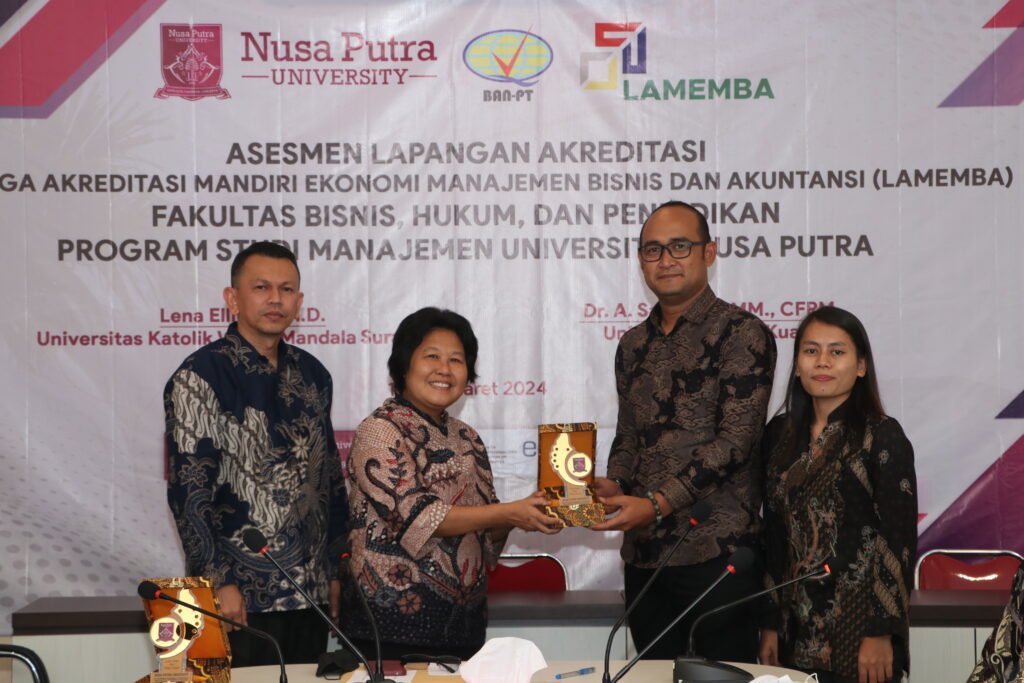 Suksesnya Re-Akreditasi Program Studi Manajemen Universitas Nusa Putra oleh Lamemba